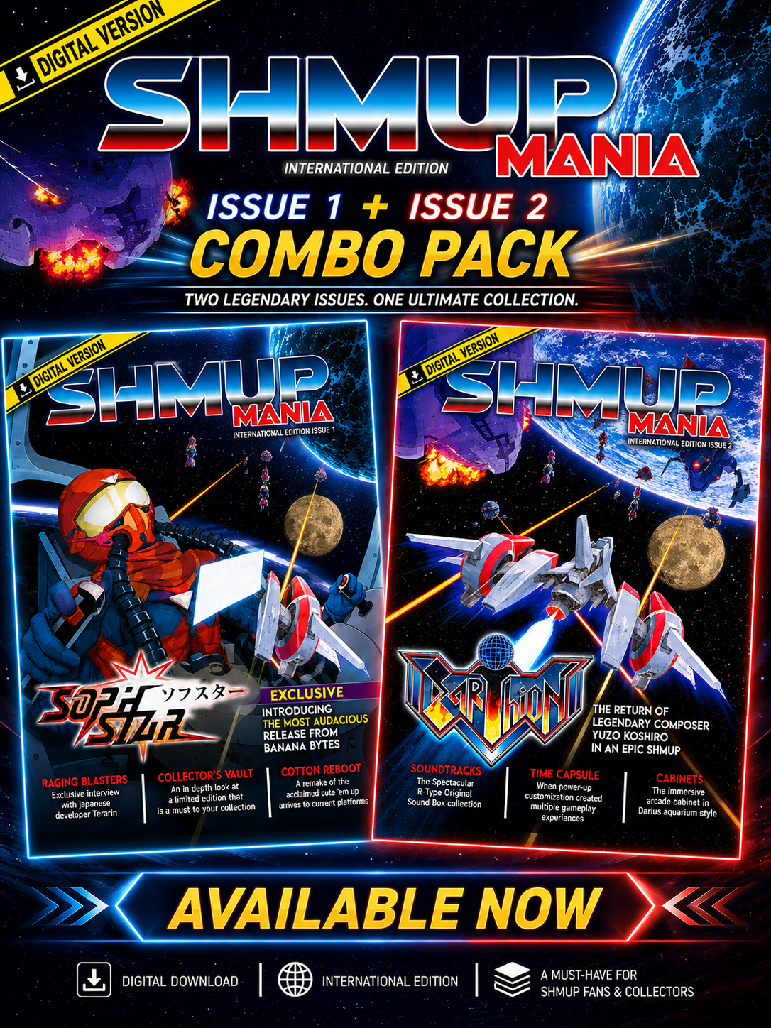 Shmup Mania International Edition Combo Pack (Versão Digital) - Imagem 2